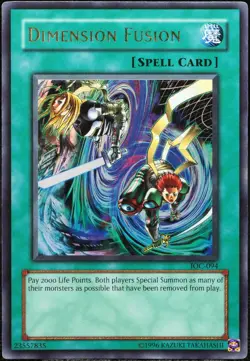 Yu-Gi-Oh! Dimension Fusion IOC-094 Ultra Rare [LP] NA American OG UR | EN 2005 - Image 1