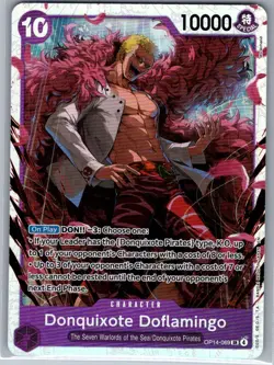 Donquixote Doflamingo - OP14-069 SR English Azure Sea's Seven - One Piece - NM - Image 1