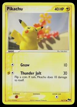 Pokemon Card - Pikachu POP Series 2 16/17 Common - Image 1