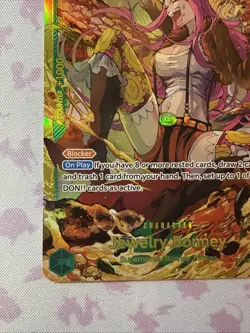 Jewelry Bonney OP12-118 SEC Legacy Of The Master One Piece Card Game English Nm - Image 2