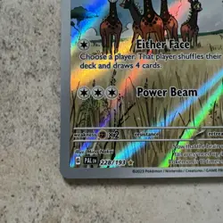 Pokemon TCG S&V Paldea Evolved Farigiraf 228/193 Illustration Rare Near Mint - Image 5