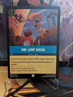 Disney Lorcana One Jump Ahead 164/204 Uncommon NM TCG - Image 1