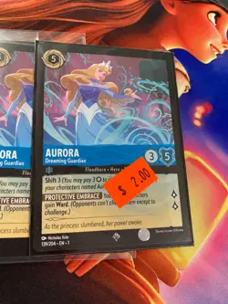 Aurora Dreaming Guardian First Chapter 4x x4 Disney Lorcana - Image 1