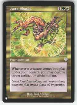 Aura Shards (INV) 233/350 The List Reprints NM - Image 1