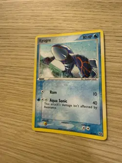 Pokemon TCG Holo Rare EX Emerald Kyogre Card 6/106 - Image 2