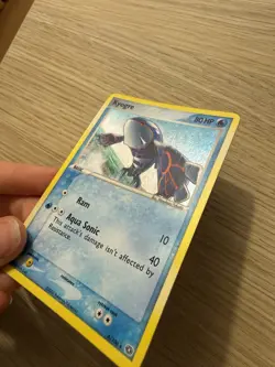 Pokemon TCG Holo Rare EX Emerald Kyogre Card 6/106 - Image 3
