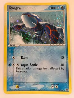 Kyogre - EX Emerald 6/106 Holo Rare Pokemon Cards TCG - LP+ - Image 1