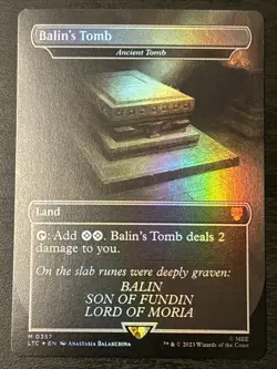 Balin's Tomb - Ancient Tomb Commander: the Lord of the Rings: Foil - Image 1