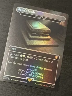 Balin's Tomb - Ancient Tomb Commander: the Lord of the Rings: Foil - Image 3