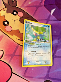 Lombre - 33/107 [Ex Deoxys] Pokemon TCG - STAMPED REVERSE HOLO PROMO - NM - Image 2