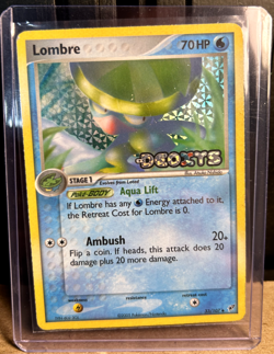 2005 Pokemon, EX Deoxys, #33/107 Lombre, Reverse Holo Uncommon Moderately Played - Image 1