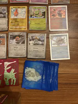 Pokemon Cards Job Lot Bundle Bulk Various Sets 400 Plus Cards, Holos, Sleeves - Image 3