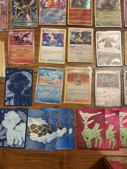 Pokemon Cards Job Lot Bundle Bulk Various Sets 400 Plus Cards, Holos, Sleeves - Image 4