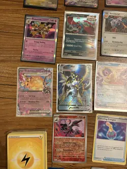 Pokemon Cards Job Lot Bundle Bulk Various Sets 400 Plus Cards, Holos, Sleeves - Image 5