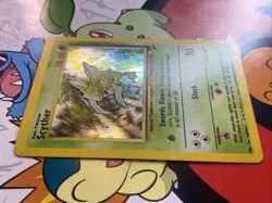 1999 Pokemon TCG Base Set 2 Scyther 17/130 Holo Rare LP/MP Swirl - Image 3