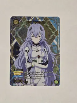 Rei Ayanami Eng 004 Evangelion Union Arena R* English (FOIL) NM - Image 1
