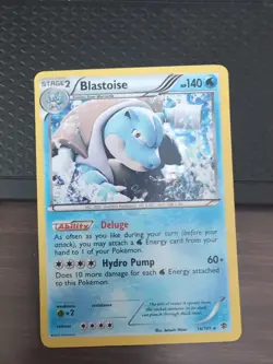 Pokemon Card Blastoise 16/101 Holo Rare Plasma Blast - Image 1