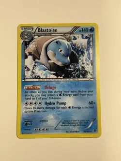 Pokemon TCG Blastoise 16/101 - Plasma Blast Cosmos Holo Rare - Near Mint ~LP - Image 1