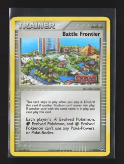 Pokemon Power Keepers #71/108 Holo Stamped Battle Frontier - Image 1