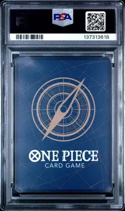 2025 ONE PIECE OP10-111 PREMIUM CARD COLLECTION VOL 1 MONKEY D LUFFY PSA 10 - Image 2