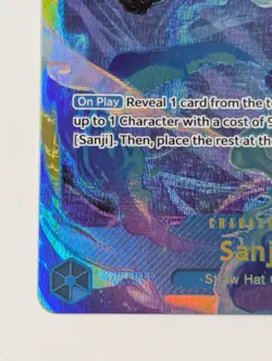 Sanji OP06-119 SEC - One Piece TCG - Card Wings of the Captain English - Image 4