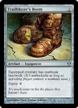 TRAILBLAZER'S BOOTS Zendikar MTG Magic the Gathering Cards - Image 1