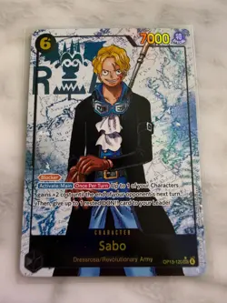 One Piece OP-13 Carrying On His Will Sabo OP13-120 SEC Alt Art - Image 1
