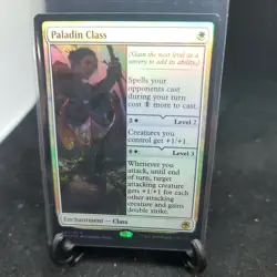 Magic the Gathering "Paladin Class" (Forgotten Realms) Rare Foil - Image 1
