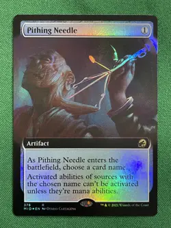 Pithing Needle (Extended Art) R Innistrad: Midnight Hunt 378 NM - Image 1