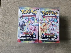 Pokemon Prismatic Evolutions Booster Pack Lot of 36 From Surprise Boxes, w/ Case - Image 2