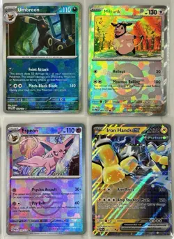 POKEMON PRISMATIC EVOLUTIONS POKEBALL PROMO EX LOT X19 UMBREON ESPEON PIKACHU - Image 3