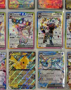 POKEMON PRISMATIC EVOLUTIONS POKEBALL PROMO EX LOT X19 UMBREON ESPEON PIKACHU - Image 5