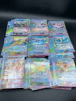 Pokemon Eevee Ex Evolution RR 100 Card lot sv8a Terastal Festival ex Japanese - Image 1