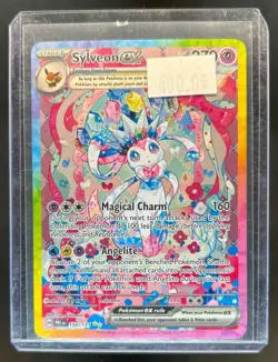 2025 Pokemon SV Prismatic Evolutions PRE EN Sylveon ex #156/131 - Image 1
