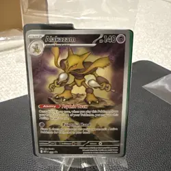 Pokemon TCG - Alakazam 009 (Black Star Promo) - Mega Evolution Promo NM SEALED - Image 1