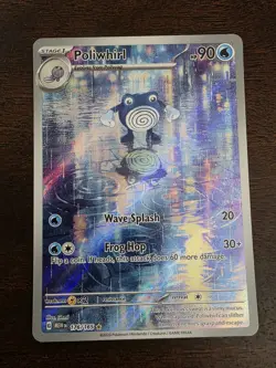 Poliwhirl 176/165 S&V 151 Holo Illustration Rare Full Art Pokemon poss PSA 10 - Image 1