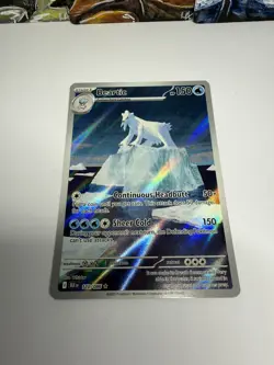 Beartic 110/086 Scarlet Violet Black Bolt Illustration Rare Pokemon TCG English - Image 5