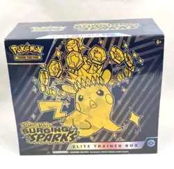 Pokemon TCG Scarlet & Violet Surging Sparks Elite Trainer Box ETB - Image 1