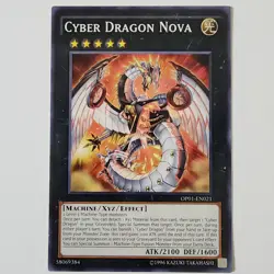 Cyber Dragon Nova - OP01-EN021 - VLP - Common - Unlimited - Yugioh - Image 1