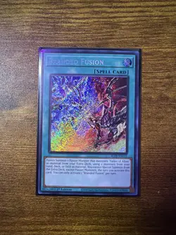 *** BRANDED FUSION *** SECRET RARE 1ST EDITION BLTR-EN111 (NM) YUGIOH! - Image 2