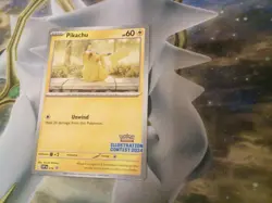 Pokemon Tcg Pikachu SVP 214 Illustration Contest 2024 Black Star Promo - Image 1