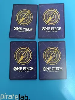 4x (Playset) Roronoa Zoro OP09-076 One Piece Welcome Pack vol 2 NM Non-Foil - Image 3