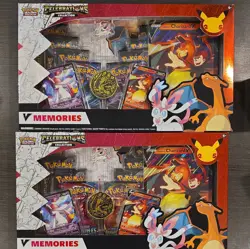 (2x) Pokemon V Memories Celebrations Collection Box (Gamestop) Factory Sealed - Image 1