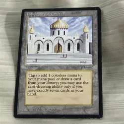Library of Alexandria Magic The Gathering MTG, MP/HP, English Arabian Nights x1 - Image 2