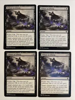 4x Mtg Dominaria United Tribute To Urborg NM/M Magic The Gathering - Image 1