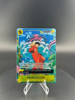 Monkey.D.Luffy (TR) OP07-109 Two Legends Foil One Piece tcg Treasure Rare - Image 1