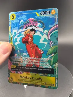 Monkey.D.Luffy (TR) OP07-109 Two Legends Foil One Piece tcg Treasure Rare - Image 3