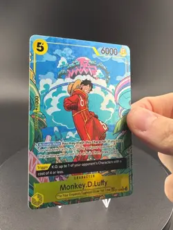 Monkey.D.Luffy (TR) OP07-109 Two Legends Foil One Piece tcg Treasure Rare - Image 4
