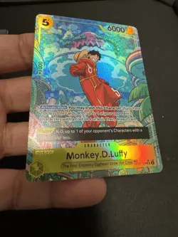 Monkey.D.Luffy (TR) OP07-109 Two Legends Foil One Piece tcg Treasure Rare - Image 2