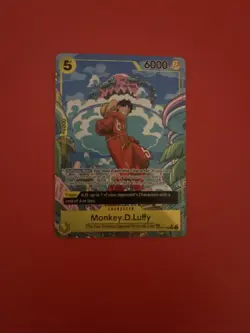Monkey.D.Luffy (TR) OP07-109 Two Legends Foil One Piece tcg Treasure Rare - Image 1